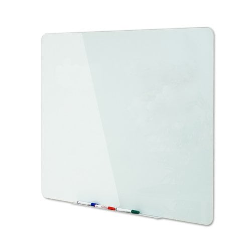 MasterVision Magnetic Tempered Glass Dry Erase Board