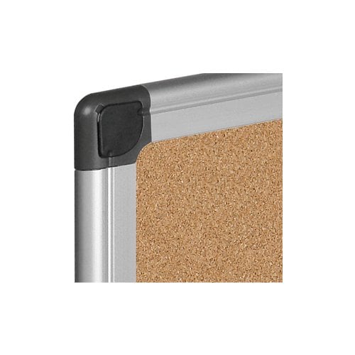MasterVision  Maya Super Value 48" x 48" Cork Bulletin Board with Aluminum Frame