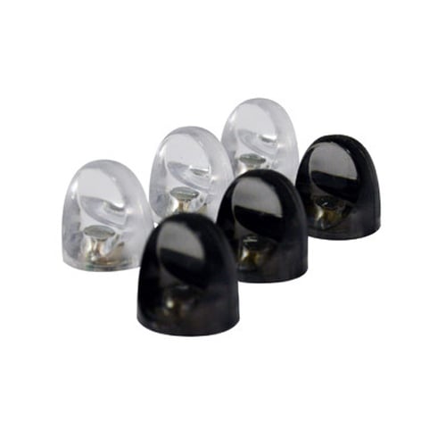 MasterVision Mini Magnets (Black and White) - 6pk