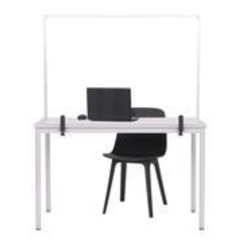 Mastervision Protector Series Attachable Glass Desktop Board/Screens with Aluminum Frame