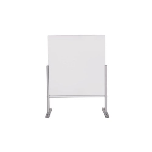 Mastervision Protector Series 33" x 33" Transparent Glass Countertop Board/Barrier