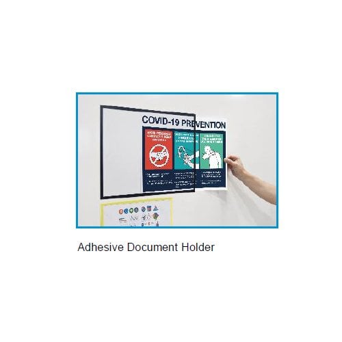 Mastervision Protector Series Transparent Glass Mobile Panel/Dividers