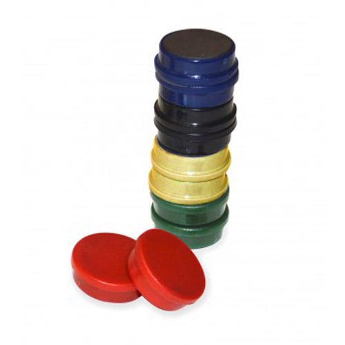 MasterVision Super Strong Round Magnets (Assorted) - 10pk