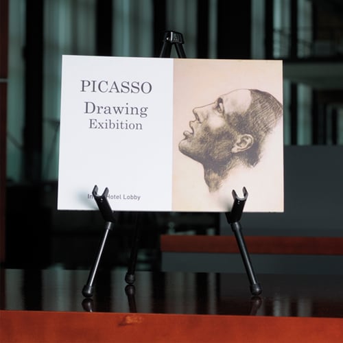 MasterVision Tabletop Tri-pod Instant Display Easel - FLX07201MV