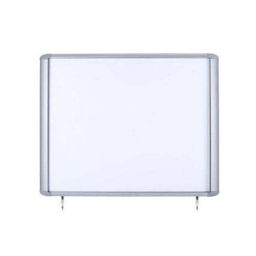 MasterVision Waterproof Outdoor Magnetic Dry Erase Enclosed Board w/ Aluminum Frame