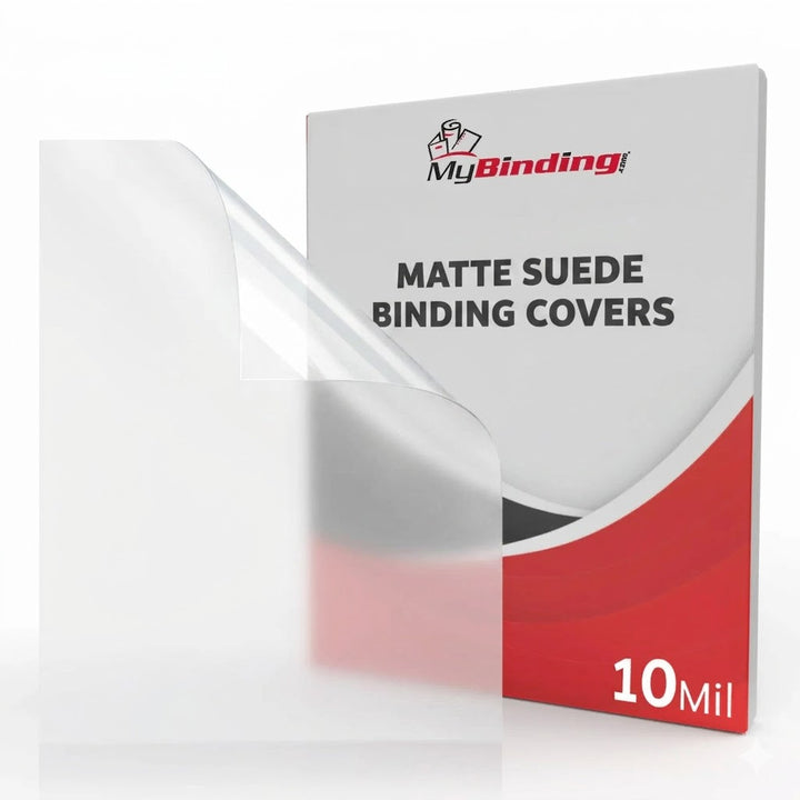 10mil Matte Suede Binding Covers
