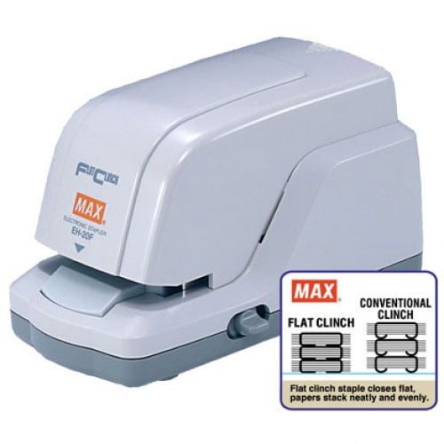 Max Electronic 20 Sheet Flat Clinch Stapler - EH-20F