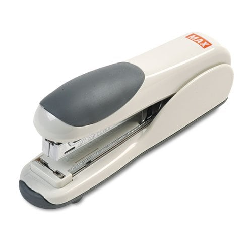 Max HD-50DF Gray Flat Clinch Standard Stapler