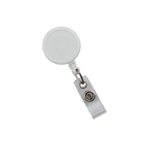 Max Label Round Badge Reel with Slide Clip - 25pk