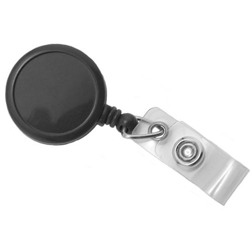 Max Label Round Badge Reel with Swivel Clip - 25pk