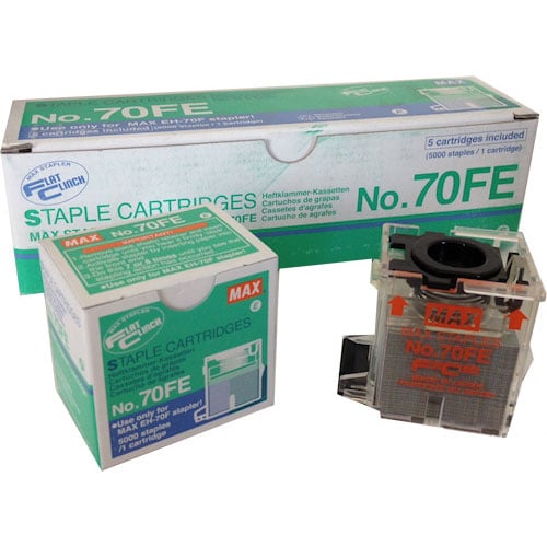 Max Stapler Cartridge for EH-70F 5000 Pack - 70-FE