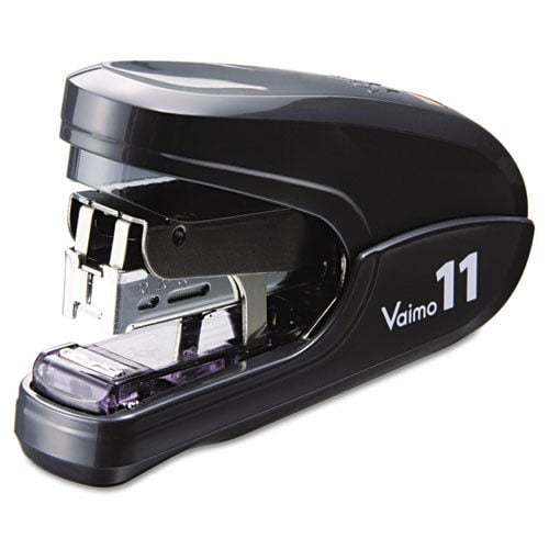 Max Vaimo 11 Black Flat Clinch 35-Sheet Compact Stapler - Clearance Sale