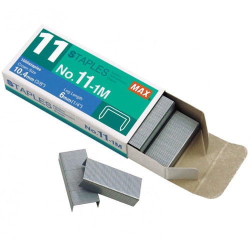 Max Vaimo 11 Staples 1000 Pack - 11-1M