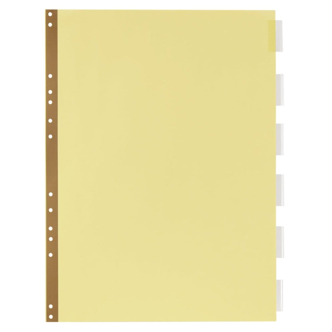 Wilson Jones Yellow 14-7/8" x 11" Indexes for Data Binders - W4891411