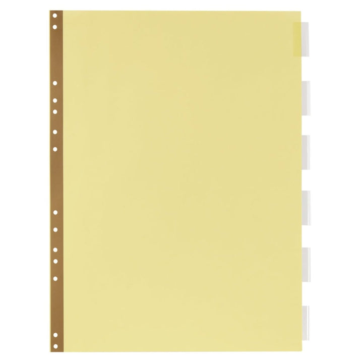Wilson Jones Yellow 14-7/8" x 11" Indexes for Data Binders - W4891411