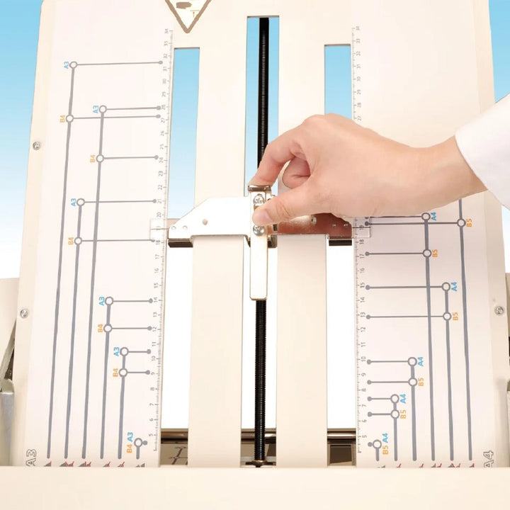 MBM 208J Friction Feed Manual Tabletop Paper Folder