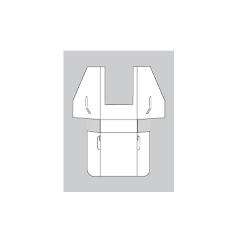 Medium Literature Holder - 12 Holders