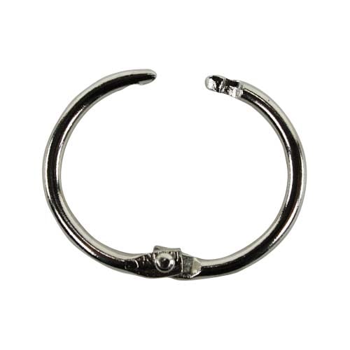 Metal Loose Leaf Rings - 100pk