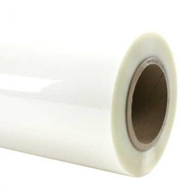 43" x 250' 5mil MHL Gloss Low Temp Thermal Laminating Film (High Gloss, 3"Core) - 1 Roll