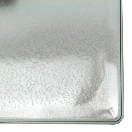 Military Size Horizontal Clear Vinyl Badge Holders with Clips - 100pk