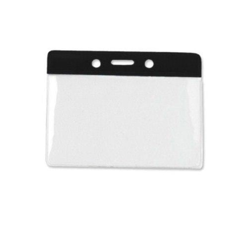 Military Size Horizontal Color-Bar Badge Holders - 100pk