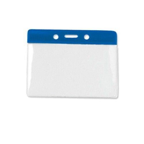 Military Size Horizontal Color-Bar Badge Holders - 100pk