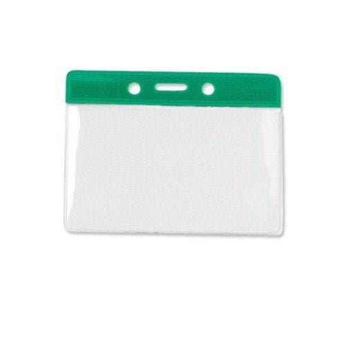 Military Size Horizontal Color-Bar Badge Holders - 100pk