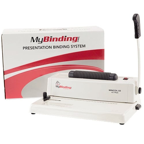 MINICOIL Manual Coil Punch with Electric Inserter - Oval Hole