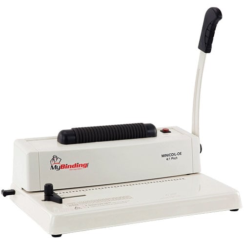 MINICOIL Manual Coil Punch with Electric Inserter - Oval Hole