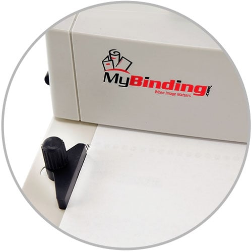 MINICOIL Manual Coil Punch with Electric Inserter - Oval Hole