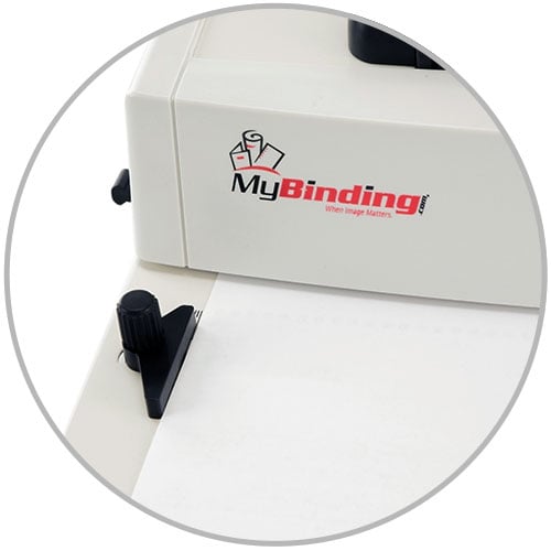 NO STOCK - MINICOIL Manual Coil Punch with Electric Inserter - Round Hole - Refurbished