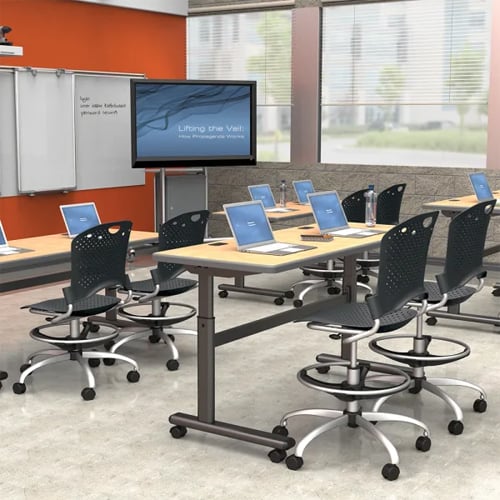 MooreCo Balt Circulation Stool for Sit/Stand Desks - 34798