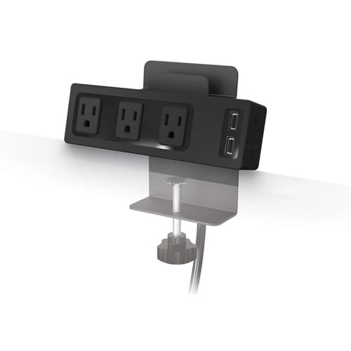 MooreCo Balt Clamp Mount Outlet and USB Charger - 66675
