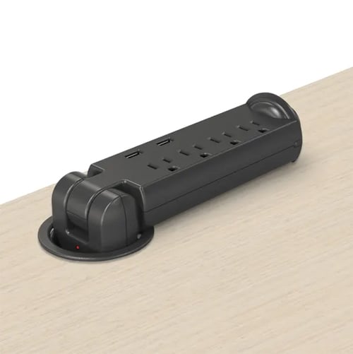 MooreCo Balt Pop-Up Grommet Outlet & USB Charger - 66666