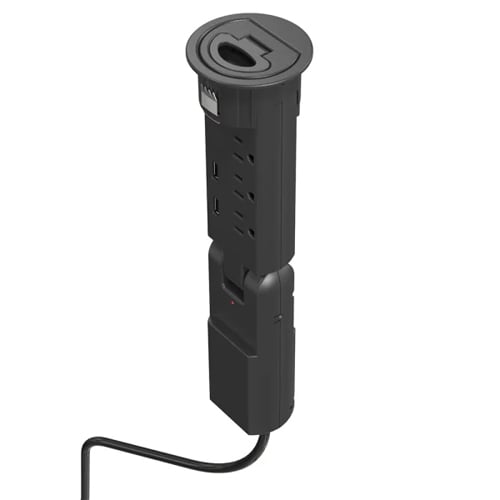 MooreCo Balt Pop-Up Grommet Outlet & USB Charger - 66666
