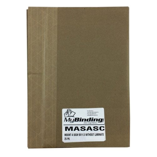 Mount A Sign 9" x 11.5" Without Laminate - 25pk