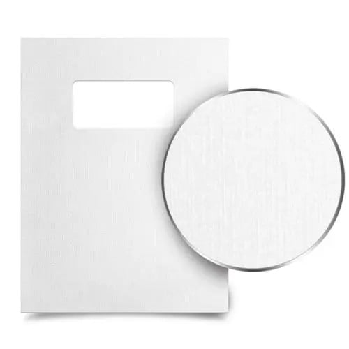 White Linen Binding Covers