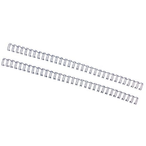 Navy 5/16" 3:1 Pitch Twin Loop Wire - 100pk