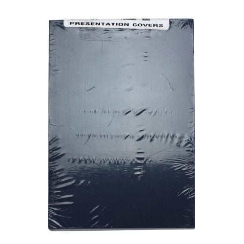 Navy Blue Linen 5.5" x 8.5" Half Size Covers - 100pk