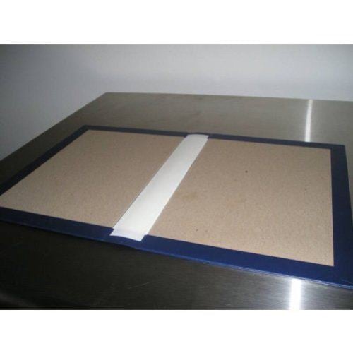 11" x 8.5" Navy Blue Size C 3/4" VeloBind Hard Cover Cases - 40pk