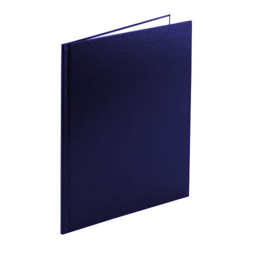 Navy 1/8" Thermal Binding Hard Covers – Kivar – 100/Pack