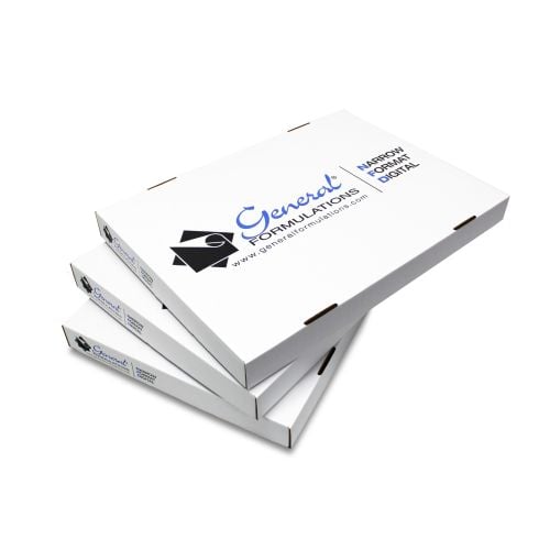 7.0 Mil 19" x 13" Static Cling Flexible Calendered Vinyl Film with 90# Layflat Liner - 200/Bx