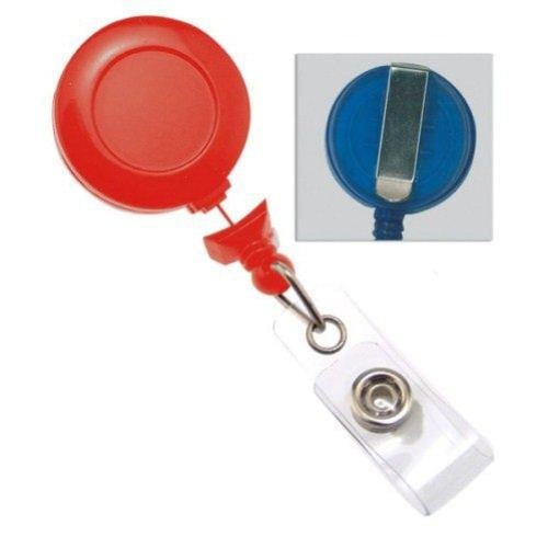 No-Twist Badge Reel with Belt Clip
