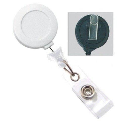 No-Twist Badge Reel with Swivel Clip