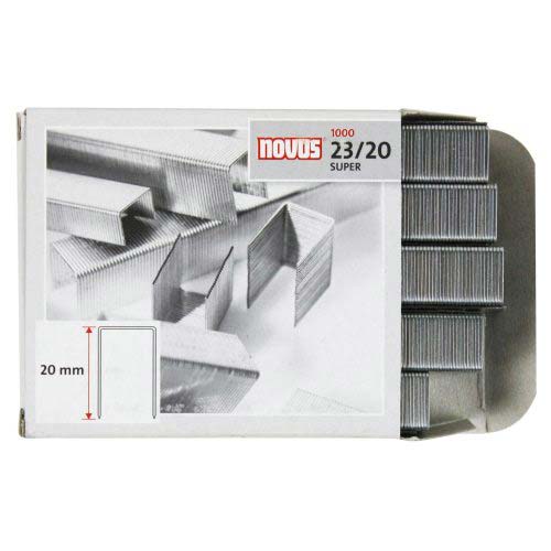 Novus Super Premium Heavy Duty Staples - 1000pk