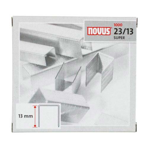 Novus 23-13 Super Premium Heavy Duty Staples - 1000pk – MyBinding.com