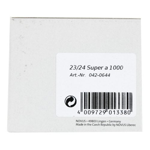 Novus 23-24 Super Premium Heavy Duty Staples - 1000pk