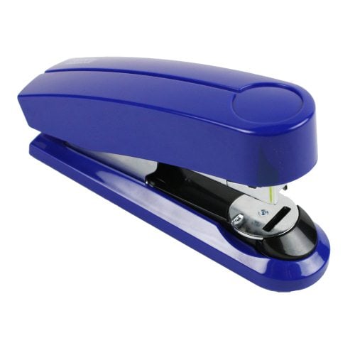 Novus B4FC Compact Flat Clinch Executive Stapler - Blue