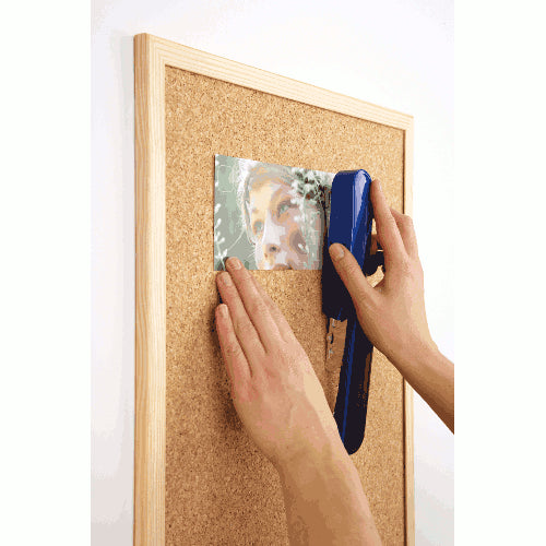 Novus B4FC Compact Flat Clinch Executive Stapler - Blue
