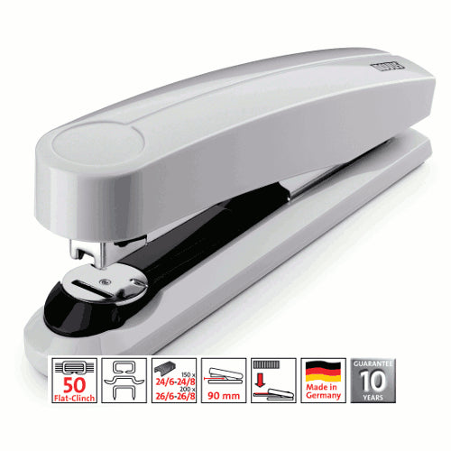 Novus B5FC Executive Flat Clinch Stapler - Grey